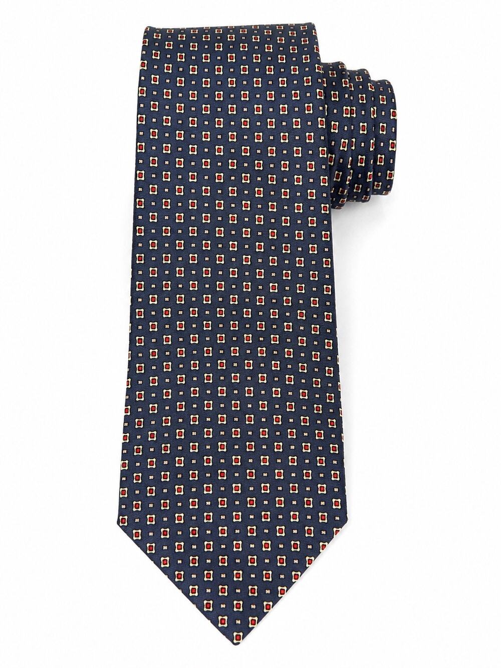 Vintage Austin Reed Regent Street All Silk Navy Geometric Men’s Tie